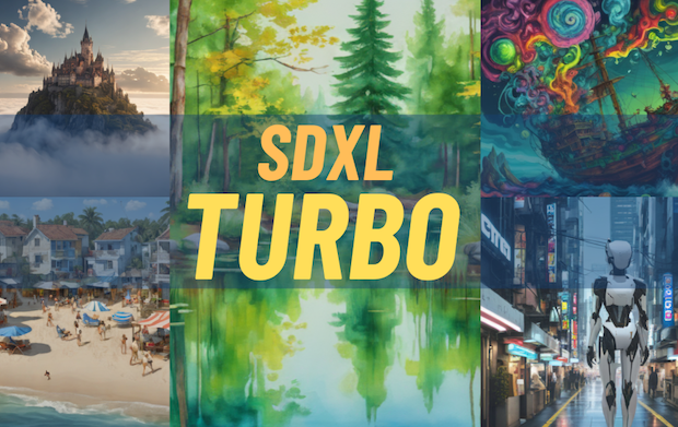 실시간 텍스트-이미지 생성 모델 SDXL Turbo