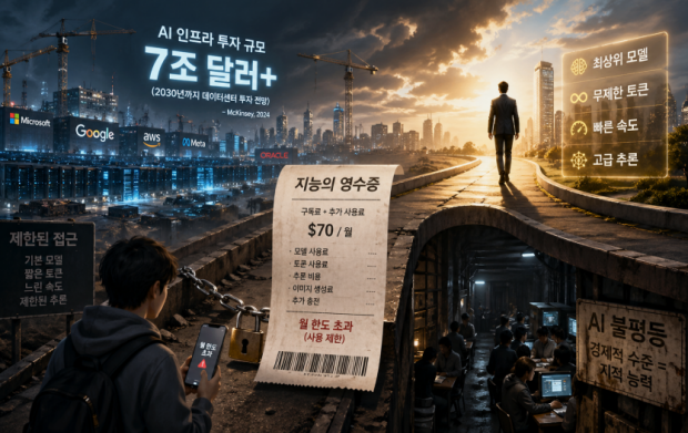수조 달러의 인프라 투자가 예고한 ‘AI 불평등’